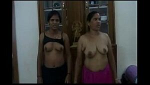 Telugu aunties threesome