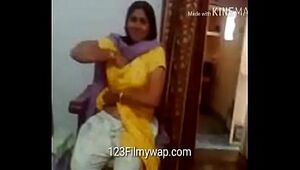 Indian School Teacher Showing Boobs To school student